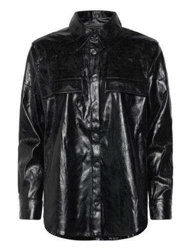 Emmett Pu Overshirt Black French Connection