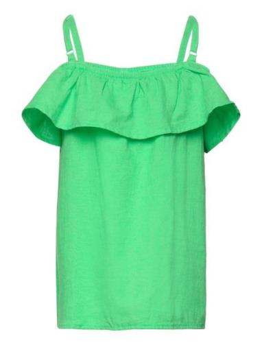 Blouse Linen Lina Green Lindex