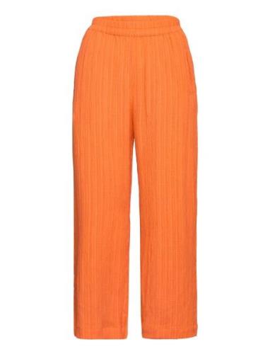 Trouser Bella Structure Croppe Orange Lindex