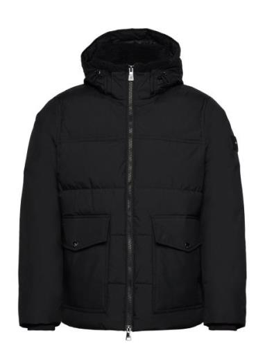 Rockie Utility Hooded Jacket Black Tommy Hilfiger