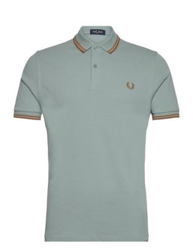 Twin Tipped Fp Shirt Green Fred Perry