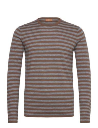 Mmgadam Soft Stripe Knit Beige Mos Mosh Gallery