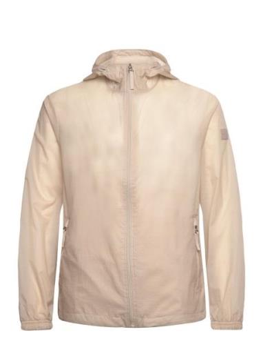 Packable Lightweight Windbreaker Cream GANT