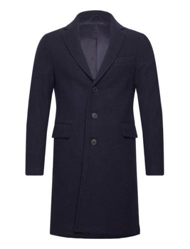 Coat Navy United Colors Of Benetton