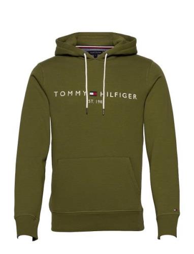 Tommy Logo Hoody Green Tommy Hilfiger