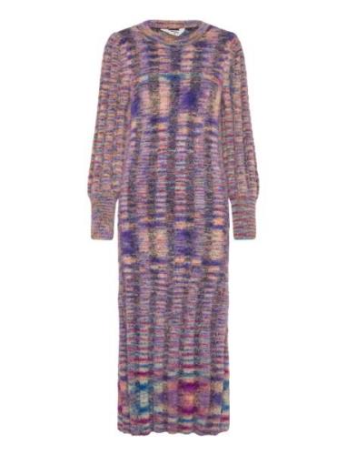 Objtalpa Knit Re L/S Dress 135 Patterned Object