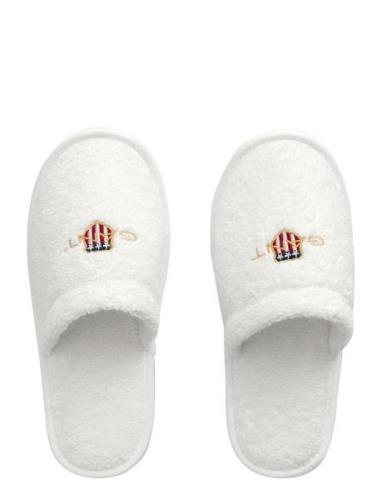 Archive Shield Kids Slippers White GANT