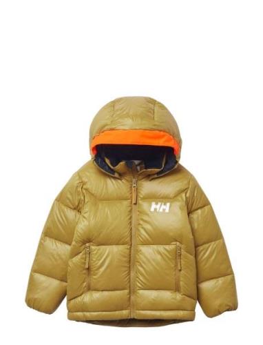 K Isfjord Down Jacket Gold Helly Hansen