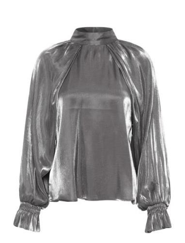 Kbsacha Lotta Blouse Silver Karen By Simonsen