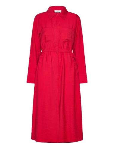 Bambo Shirt Dress Red NORR