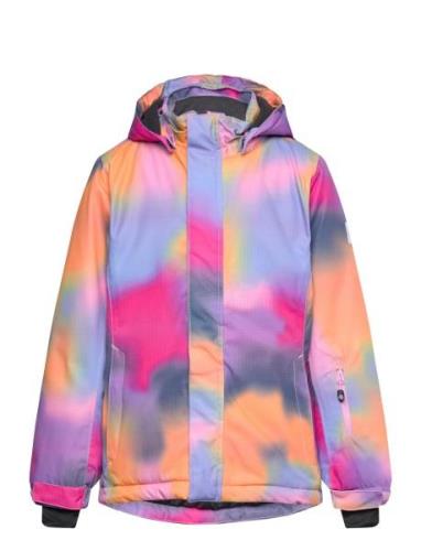 Ski Jacket - Aop Pink Color Kids