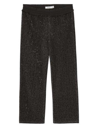 Nkfrunic Sequin Wide Pant Black Name It