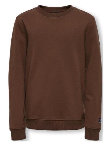 Kobmontgomery L/S Print Swt Brown Kids Only