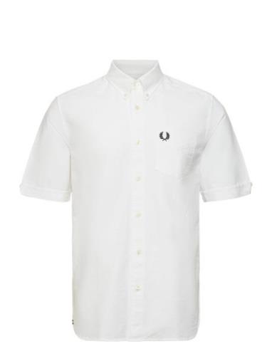 Oxford Shirt White Fred Perry