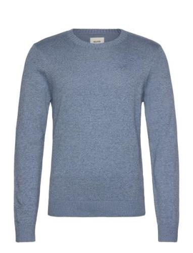 Hco. Guys Sweaters Blue Hollister