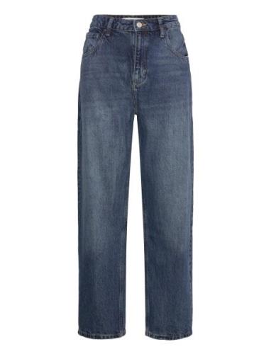 Bet High-Rise Balloon Jeans Blue Mango