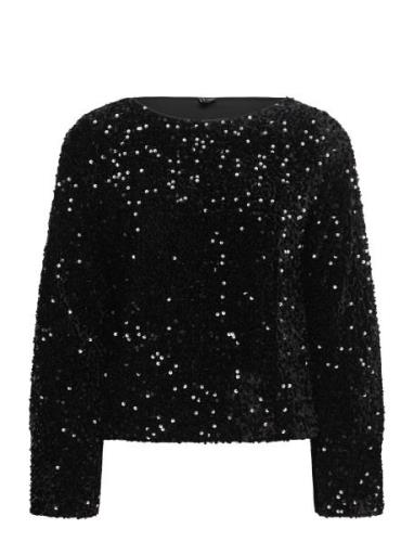 Vmbella Ls Boatneck Top Jrs Black Vero Moda