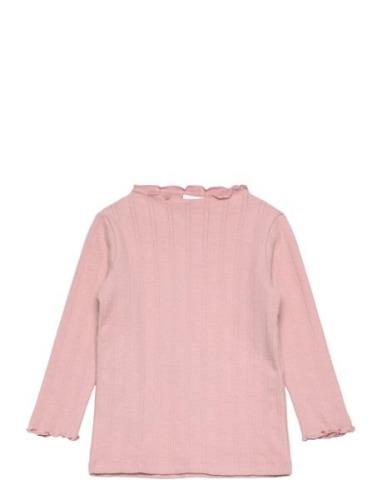 Nmfraria Ls Slim Top Pink Name It