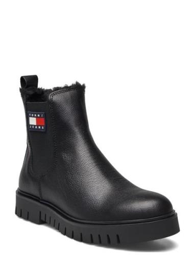 Tjw Chelsea Boot Wl Black Tommy Hilfiger