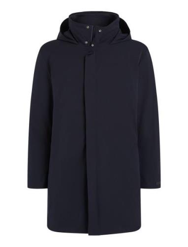 Technical Twill Parka Navy Calvin Klein