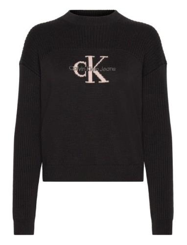 Monologo Sweater Black Calvin Klein