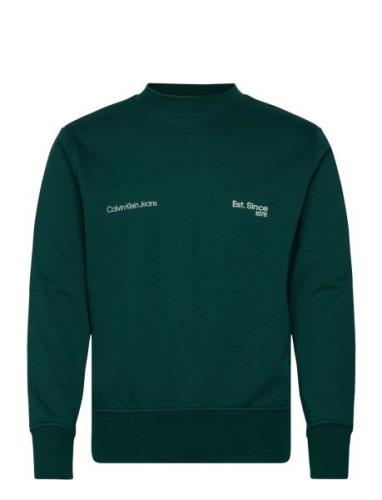 Calvin Klein 1978 Crew Neck Green Calvin Klein Jeans