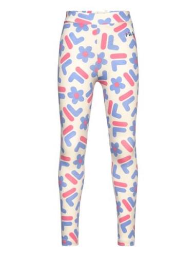 Landau Aop Leggings White FILA