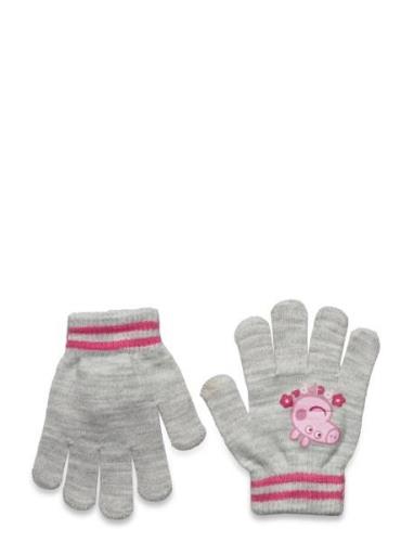 Gloves Grey Peppa Pig