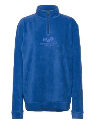 Blåvand Ii Fleece Half Zip Blue H2O