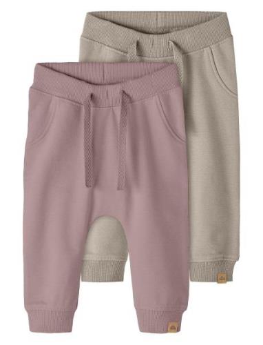 Nbntakki 2P Sweat Pant Noos Patterned Name It