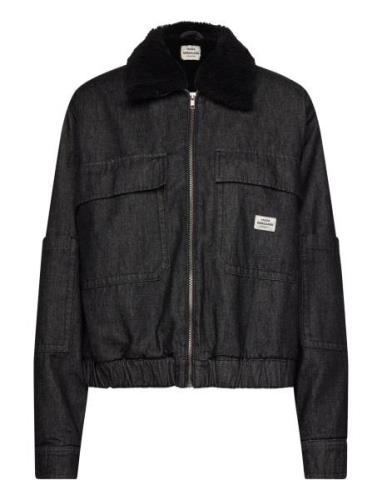 Dark Denim Sunny Jacket Black Mads Nørgaard