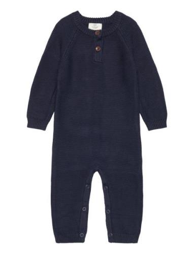 Classic Cotton Baby Full Body Navy Copenhagen Colors