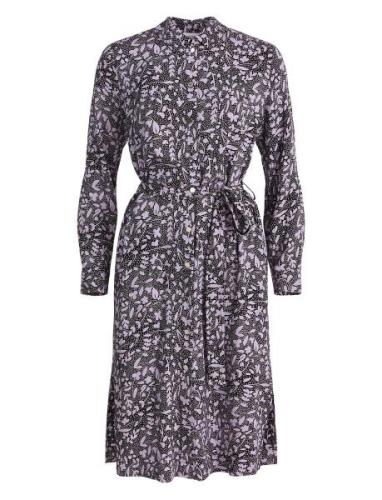 Viscose Dress, Dhalia 2 Purple Ivo Nikkolo