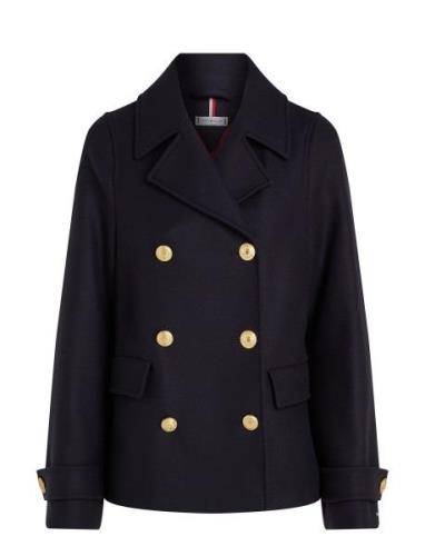 Wool Blend Db Peacoat Navy Tommy Hilfiger