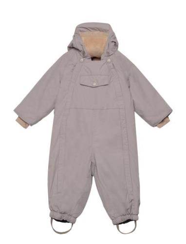 Wisti Fleece Lined Snowsuit. Grs Grey MINI A TURE