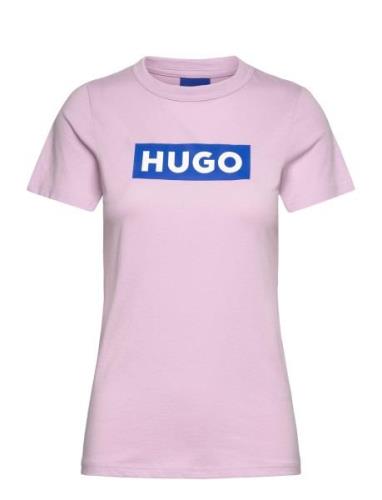 Classic Tee_B Pink HUGO BLUE