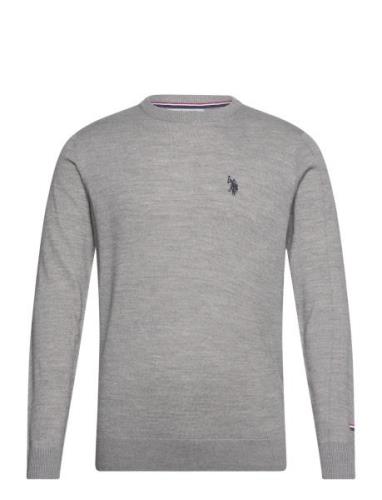 Kent Reg Mw Uspa M Knit Grey U.S. Polo Assn.