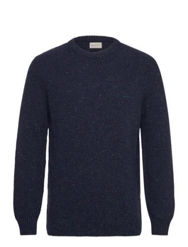 Neps Wool C-Neck Navy GANT