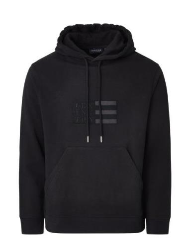 Kevin Organic Cotton Logo Hoodie Black Lexington Clothing