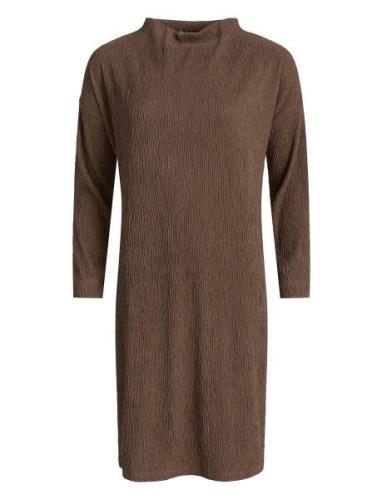 Long Sleeve Dress, Doriga Brown Ivo Nikkolo