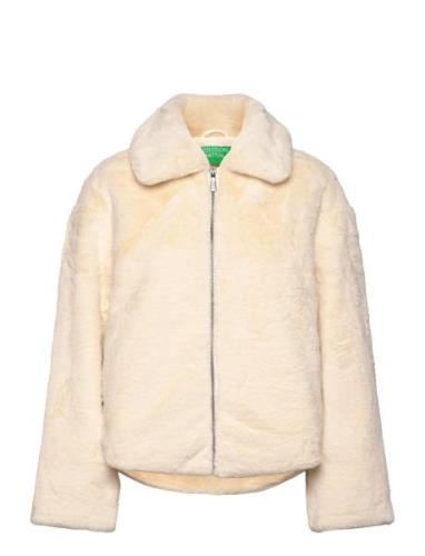 Jacket Cream United Colors Of Benetton