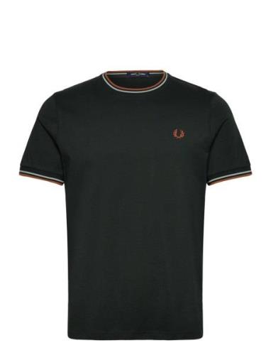 Twin Tipped T-Shirt Green Fred Perry