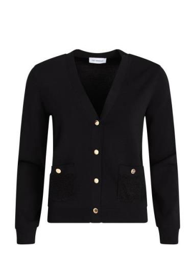 Viscose-Blend Cardigan, Kimona Black Ivo Nikkolo