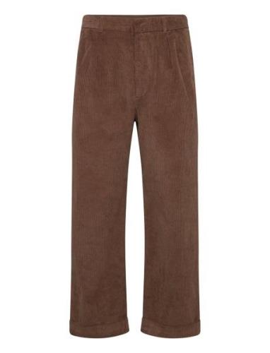 Wwlawrence Trousers Brown Wood Wood