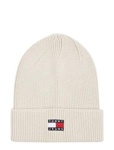 Tjw Heritage Core Beanie Cream Tommy Hilfiger