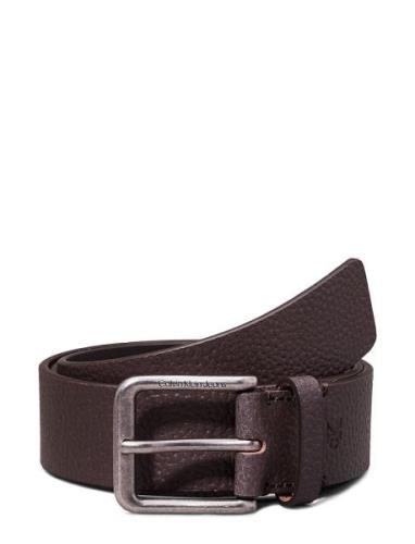 Classic Casual Belt 35Mm Brown Calvin Klein