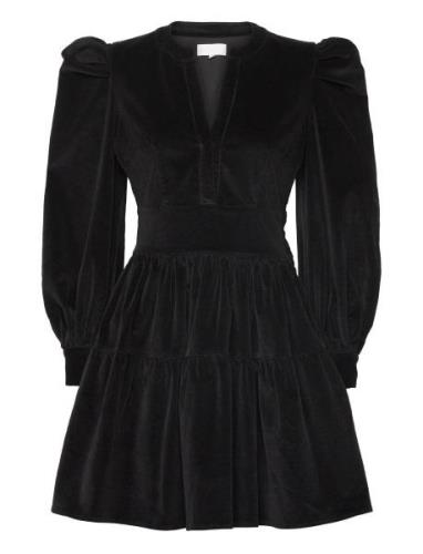 Isabella Corduroy Dress Black Creative Collective