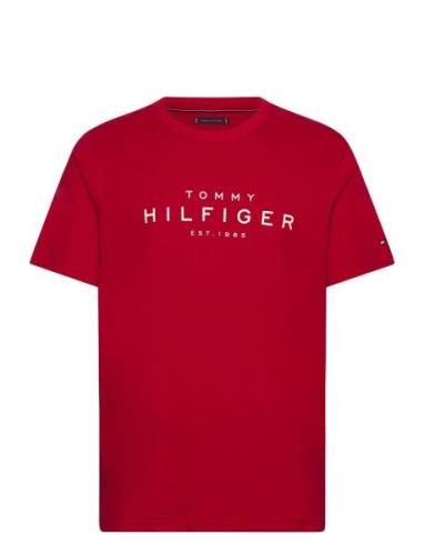 Big Hilfiger Tee Red Tommy Hilfiger