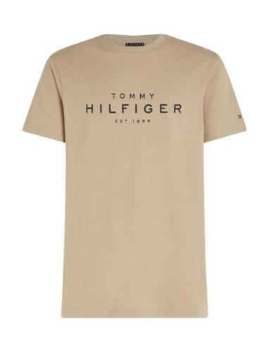 Big Hilfiger Tee Beige Tommy Hilfiger