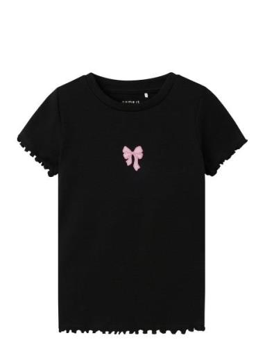 Nmflieve Ss Slim Top Black Name It